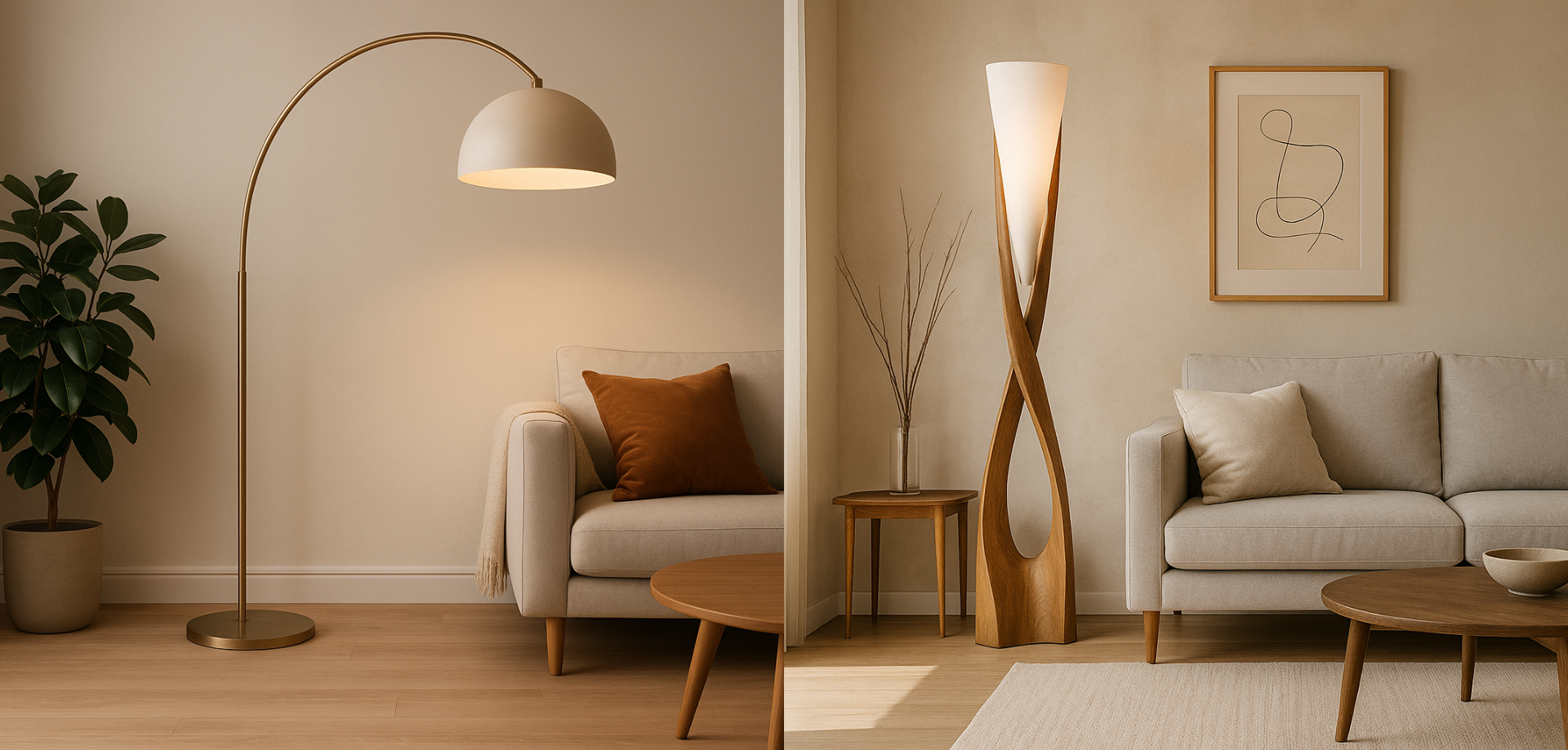 Lampadaire design : comment illuminer votre salon avec style ?