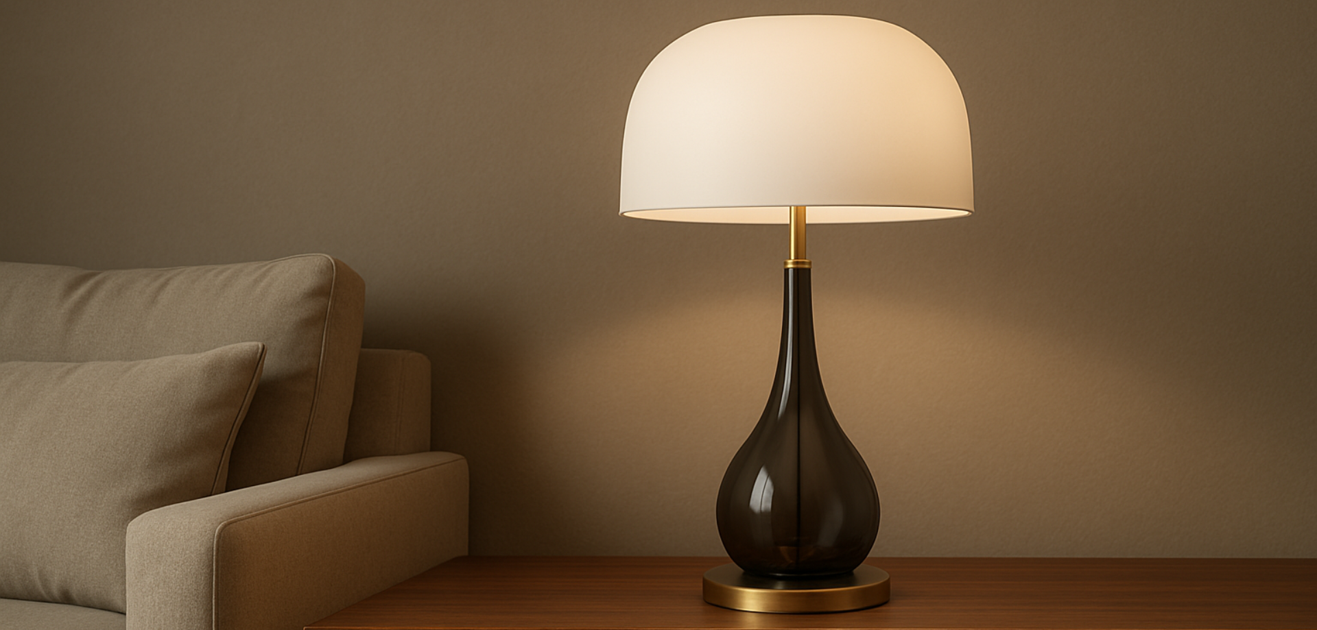 Lampe de chevet design luxe - Élégance et matériaux haut de gamme