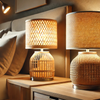 lampe-de-chevet-rotin
