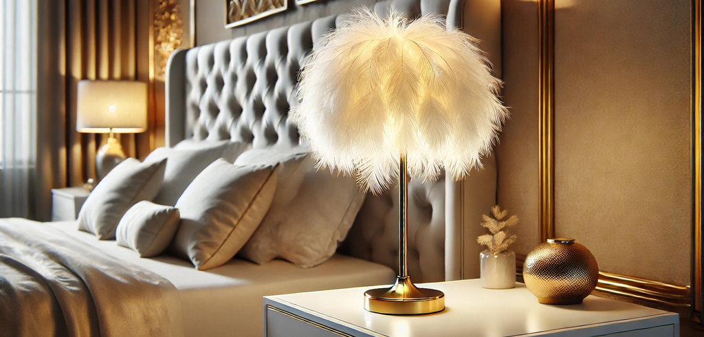 Lampe plume : l'éclairage poétique qui transformera votre intérieur