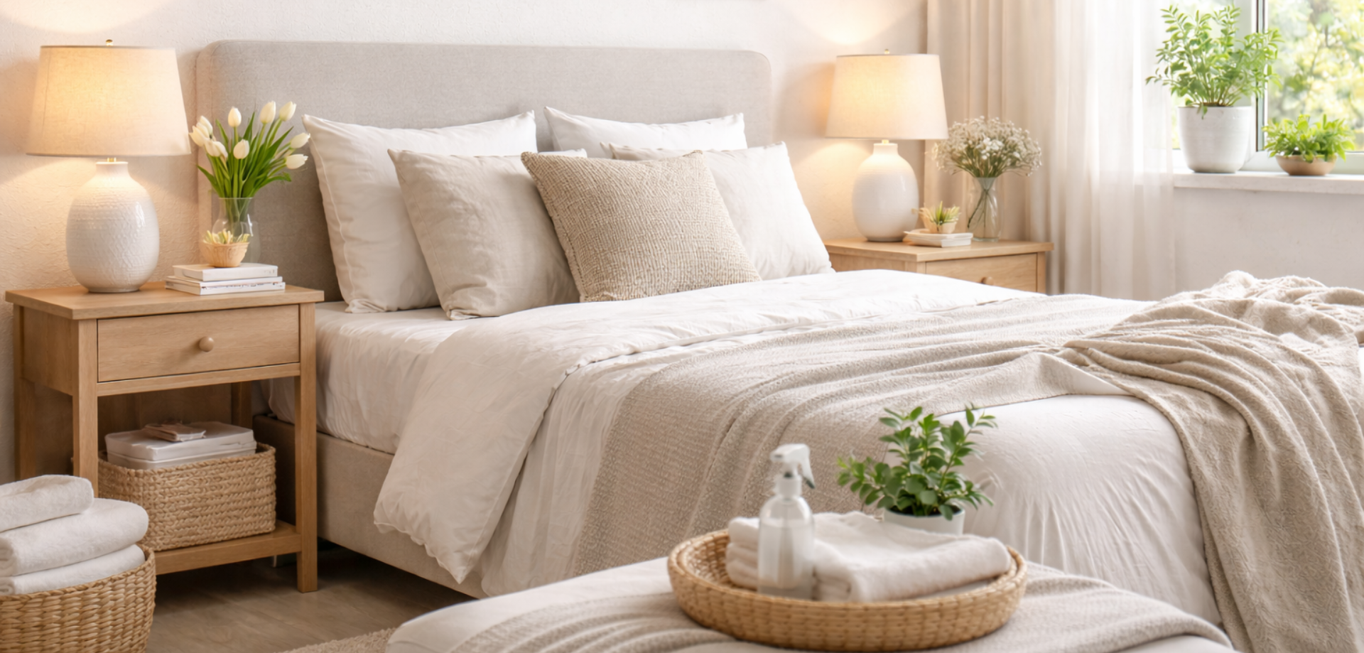 Ménage de printemps : comment transformer l’ambiance de votre chambre avec une lampe de chevet ?