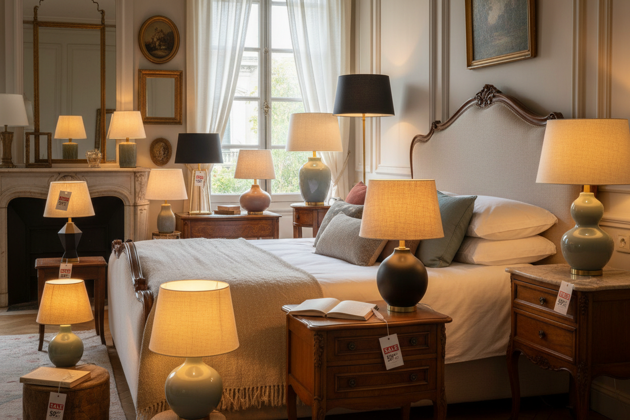 Soldes d'été : profitez de nos lampes de chevet à prix doux pour transformer votre chambre
