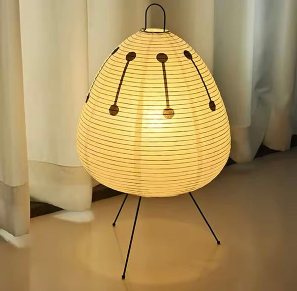 Lampe en Papier Japonaise