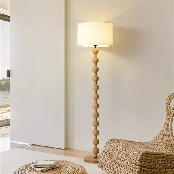 Lampadaire sur Pied Bois