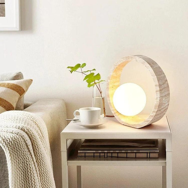 Lampe à Poser Travertin