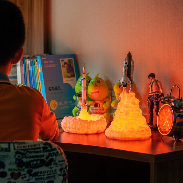 Lampe de Chevet Enfant Fusée