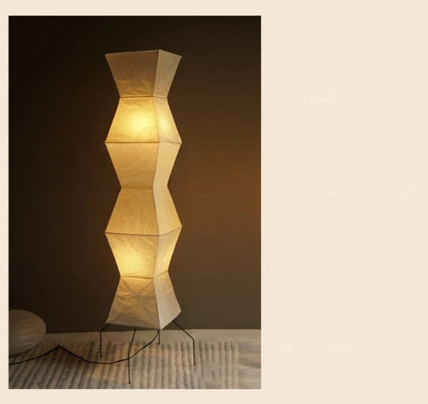 Lampe en Papier de Riz