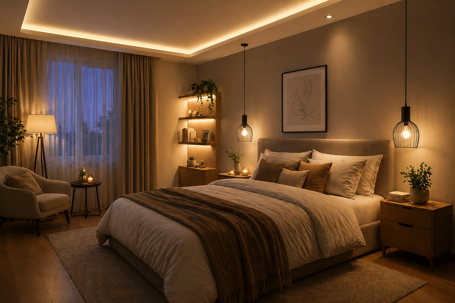 Comment bien éclairer une chambre : guide complet pour créer une ambiance parfaite