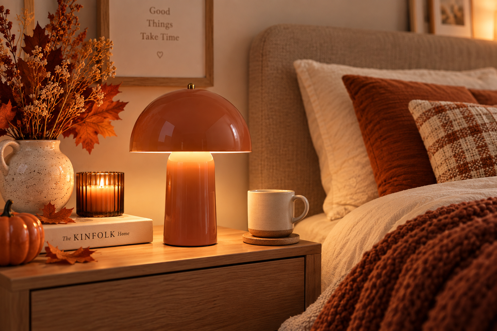 Comment préparer sa chambre pour l’automne avec une lampe de chevet ?