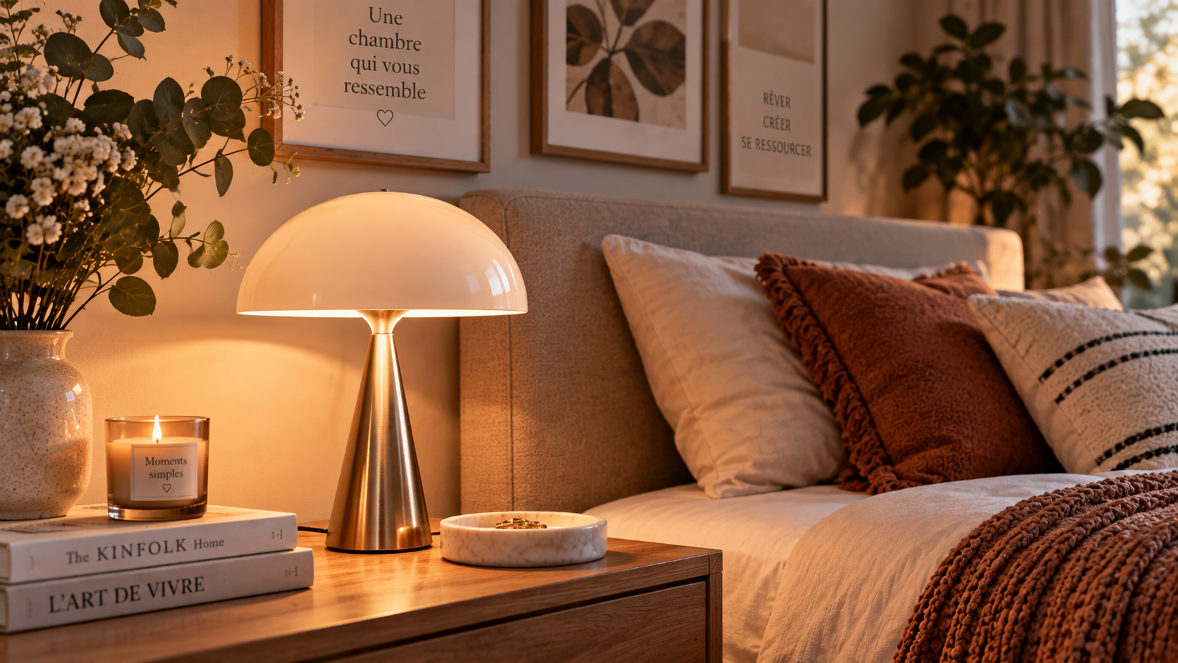 Lampe de chevet design : comment choisir un modèle élégant pour sa chambre ?