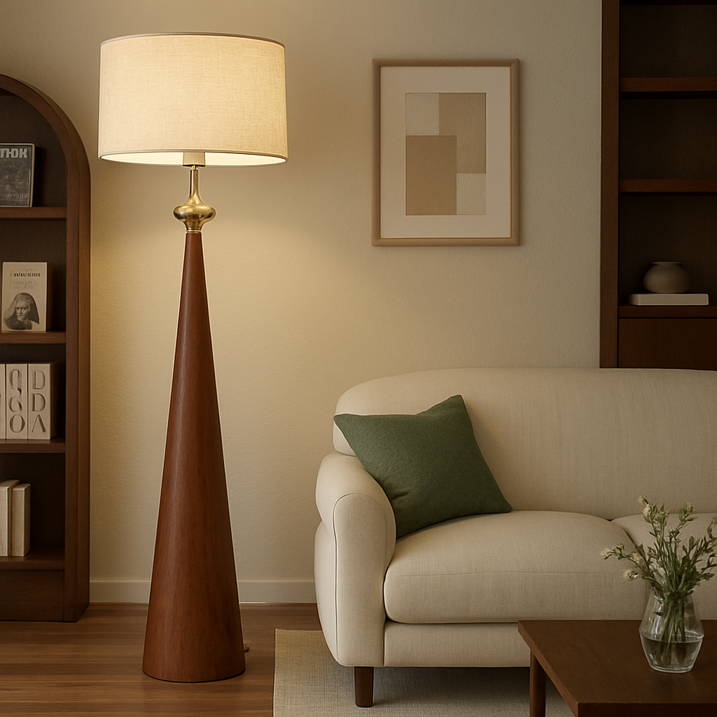Lampadaire Salon Design Bois – Votre lampe de chevet