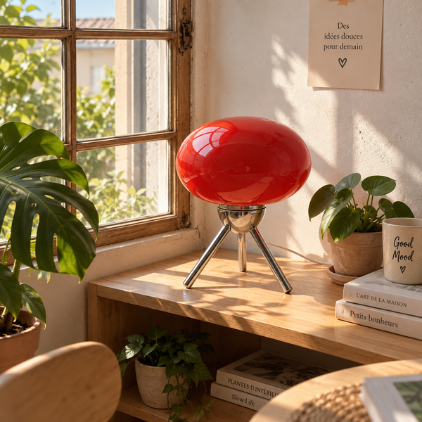 Lampe Champignon Retro