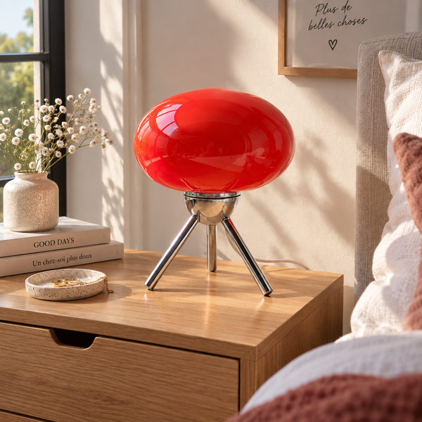 Lampe Champignon Retro