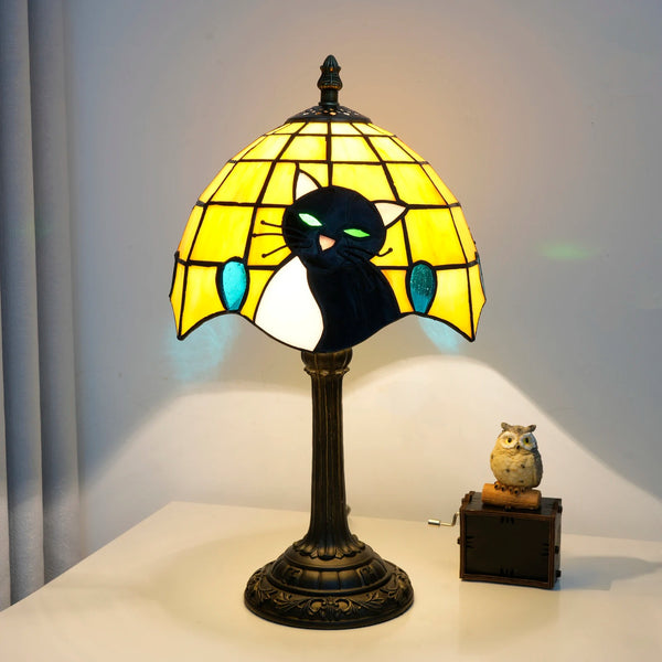 Lampe Chat Tiffany
