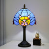 Lampe Chat Vitrail