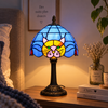 Lampe Chat Vitrail