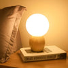 Lampe de Chevet Boule Bois