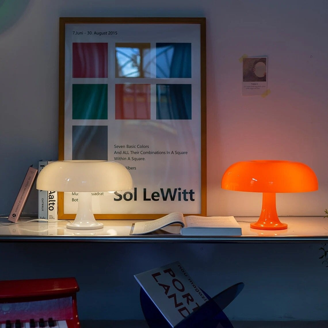Lampe De Chevet Katia Rondes Ronde Verre Orange Et Opale D14xp14xh24 Cm - Lampe de chevet Lampe De Chevet Katia Rondes Ronde Verre Orange Et Opale D14xp14xh24 Cm - Lampe de chevet