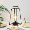 Lampe de Chevet Noir Industriel