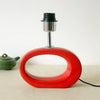 Lampe de Chevet Rouge