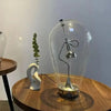 Lampe de Chevet Vintage Verre