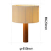 Lampe en Bois