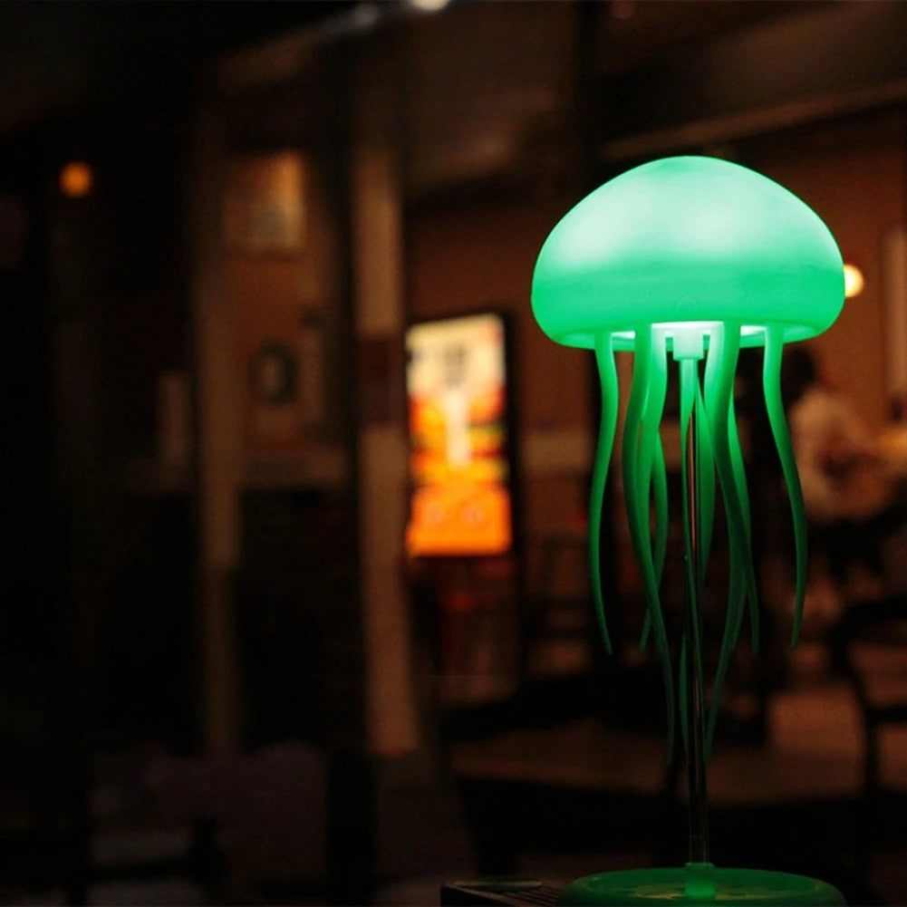 Veilleuse LED Méduse En Silicone Colorées Rechargeable Avec Interrupteur A Commande Vocale Avec Socle Lampe De Chevet Veilleuse Veilleuse LED Méduse En Silicone Colorées Rechargeable Avec Interrupteur A Commande Vocale Avec Socle Lampe De Chevet Veilleuse