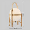 Lampe Pied en Bois