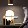 Lampe Pied en Bois