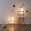 Lampe Pied en Bois