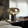 Lampe Pied Marbre Moderne