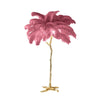 Lampe Plumes d'Autruche