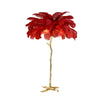 Lampe Plumes d'Autruche